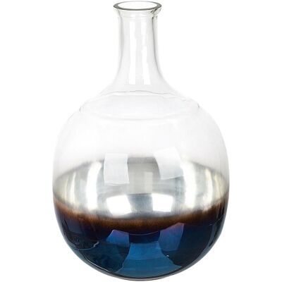 Beliani Blumenvase Irisierendes Glas 34 cm - Blumenvasen Beliani Blumenvase Irisierendes Glas 34 cm - Blumenvasen