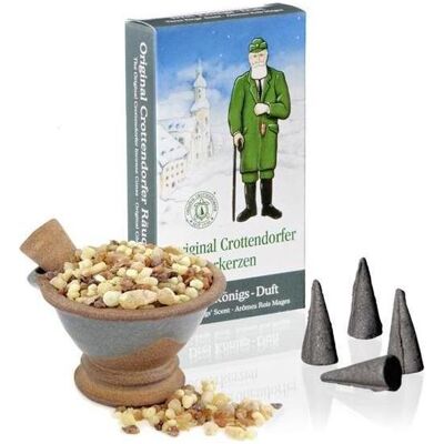 Crottendorfer, Räucherstäbchen, 1010 - Räucherkerzen Drei Königs-Duft M, 24 Stück Crottendorfer, Räucherstäbchen, 1010 - Räucherkerzen Drei Königs-Duft M, 24 Stück