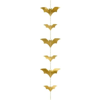 Partydeco Hängedeko Goldene Fledermaus (1 Stk.) Partydeco Hängedeko Goldene Fledermaus (1 Stk.)