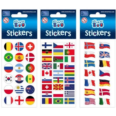 Sticker BOO 66x180cm Länderkarten - Sticker Sticker BOO 66x180cm Länderkarten - Sticker