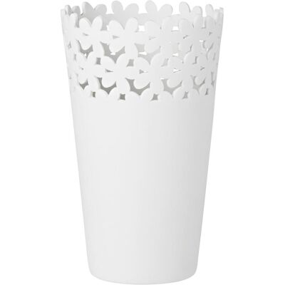 Räder, Vase, Unbekannt WEISSheiten Vase Blüten Höhe:18cm Dia:10,5cm, weiss, small Räder, Vase, Unbekannt WEISSheiten Vase Blüten Höhe:18cm Dia:10,5cm, weiss, small
