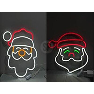Tector, Weihnachtsdeko, Neon christmas figure, 2 various models Tector, Weihnachtsdeko, Neon christmas figure, 2 various models