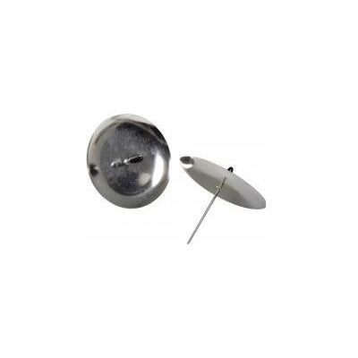 Rayher, Kerzenständer, Adventskranz-Kerzenhalter, 8cm ø, silber, 4 Stü Rayher, Kerzenständer, Adventskranz-Kerzenhalter, 8cm ø, silber, 4 Stü