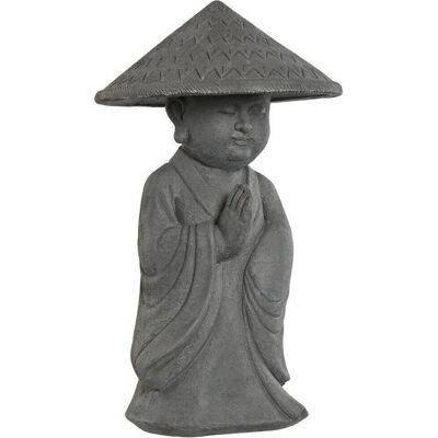 Esprit, Deko Figuren + Skulpturen, Deko-Figur Home Grau Mönch Orientalisch 30 x 30 x 51 cm Esprit, Deko Figuren + Skulpturen, Deko-Figur Home Grau Mönch Orientalisch 30 x 30 x 51 cm