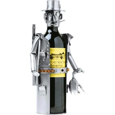 Hinz & Kunst, Deko Figuren + Skulpturen, 6051 - Weinhalter "Jäger" Hinz & Kunst, Deko Figuren + Skulpturen, 6051 - Weinhalter "Jäger"