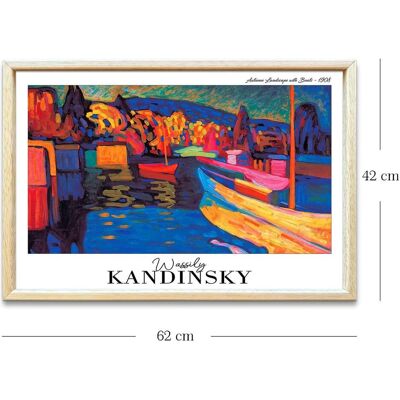 Wallxpert, Bilder, Horizontal Model Decorative Framed Painting (42 x 62 cm) Wallxpert, Bilder, Horizontal Model Decorative Framed Painting (42 x 62 cm)