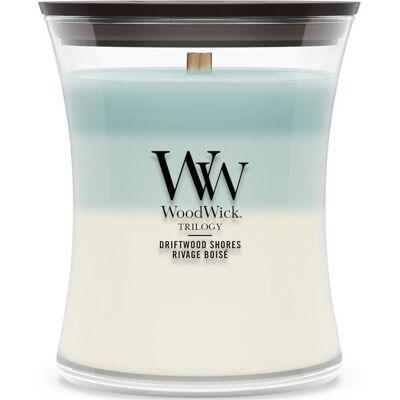 WoodWick, Duftkerzen, Driftwood Shores Trilogy medium Jar WoodWick, Duftkerzen, Driftwood Shores Trilogy medium Jar