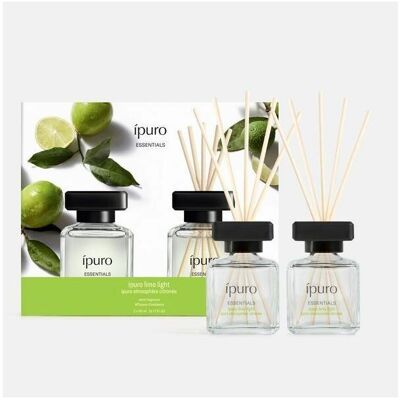 Ipuro, Raumduftaccessoire, Raumduft ESSENTIALS Lime Light Citrus 2x 50,0 ml, 2 St. (100 ml) Ipuro, Raumduftaccessoire, Raumduft ESSENTIALS Lime Light Citrus 2x 50,0 ml, 2 St. (100 ml)