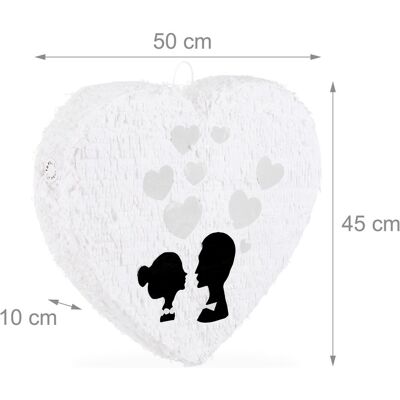 Relaxdays Pinata Hochzeit (1 Stk.) Relaxdays Pinata Hochzeit (1 Stk.)