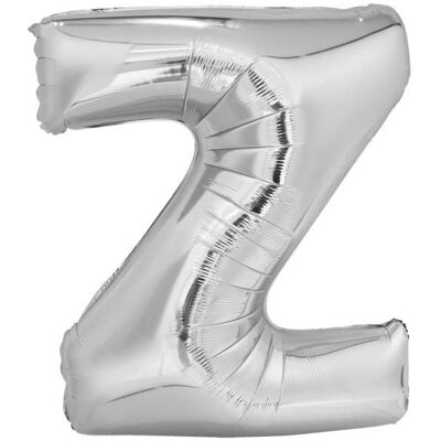 Amscan Folienballon Maxi Buchstabe Z silber (5x) Amscan Folienballon Maxi Buchstabe Z silber (5x)