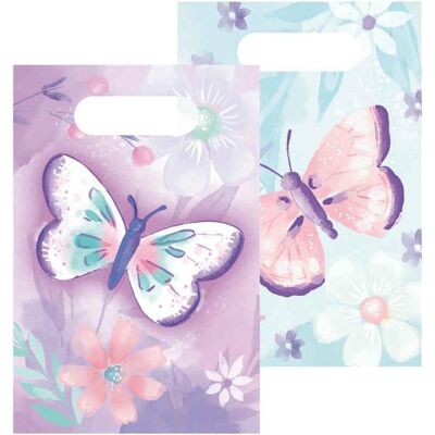 Amscan 8 Partytüten Flutter Papier (8 Stk.) Amscan 8 Partytüten Flutter Papier (8 Stk.)