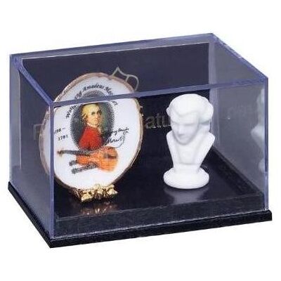 Reutter, Miniaturen, Mozartbüste mit Teller Reutter, Miniaturen, Mozartbüste mit Teller
