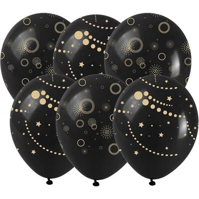 Arpex Gelegenheitsballons mit Golddruck, 6 Stück (6x) Arpex Gelegenheitsballons mit Golddruck, 6 Stück (6x)