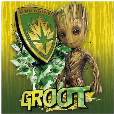 Pyramid Bilder, Guardians Of The Galaxy Vol. 2 (Groot (40 x 40.50 cm) Pyramid Bilder, Guardians Of The Galaxy Vol. 2 (Groot (40 x 40.50 cm)