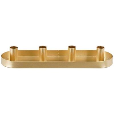 Mica, Kerzenständer, Candle holder 1159686, iron, 3 cm, gold Mica, Kerzenständer, Candle holder 1159686, iron, 3 cm, gold