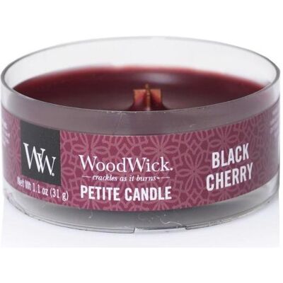 WoodWick, Duftkerzen, Duftkerze Black Cherry Petite (31 g) WoodWick, Duftkerzen, Duftkerze Black Cherry Petite (31 g)