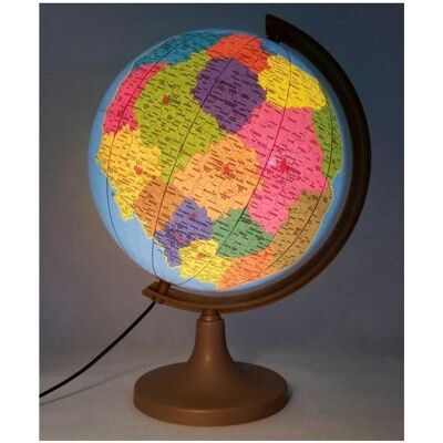 Zachem, Globus, Globus 320 Polnisch, administrativ und physisch, beleuchtet (32 cm) Zachem, Globus, Globus 320 Polnisch, administrativ und physisch, beleuchtet (32 cm)