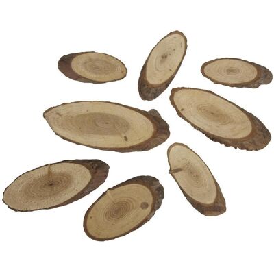 Rayher, Naturmaterialien, Pinien-Scheiben oval 4-8cm 100g Rayher, Naturmaterialien, Pinien-Scheiben oval 4-8cm 100g