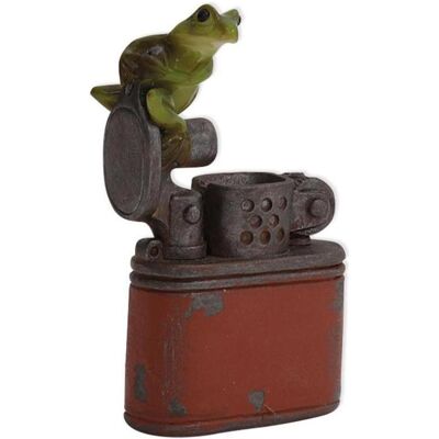 Seyko Geschenke, Deko Figuren + Skulpturen, 091083 - Keramikfigur "Frosch Paul der Feurige", 7 cm Seyko Geschenke, Deko Figuren + Skulpturen, 091083 - Keramikfigur "Frosch Paul der Feurige", 7 cm