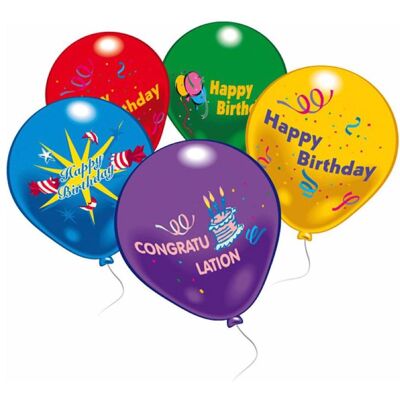 Amscan Happy Birthday (10x) Amscan Happy Birthday (10x)