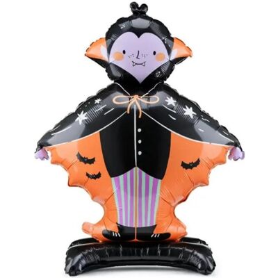 Partydeco Ballon Alu - Dracula 81cm (1x) Partydeco Ballon Alu - Dracula 81cm (1x)