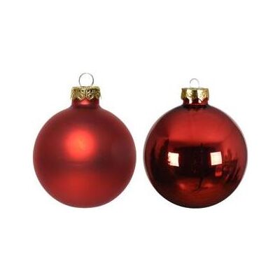 Kaemingk, Christbaumschmuck, Weihnachtskugeln Glas Glänzend, Matt Mixdia8Cm Kaemingk, Christbaumschmuck, Weihnachtskugeln Glas Glänzend, Matt Mixdia8Cm