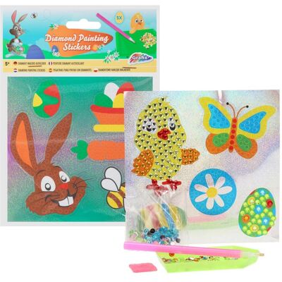 Grafix, Osterdeko, Diamant-Malerei-Aufkleber Ostern (1x) Grafix, Osterdeko, Diamant-Malerei-Aufkleber Ostern (1x)