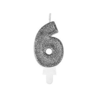 Teka, Kerzen, Premium Kerze 6 Silber Teka, Kerzen, Premium Kerze 6 Silber