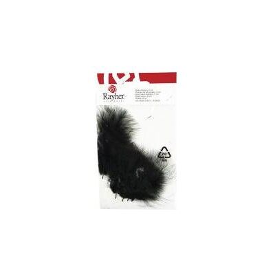 Rayher, Naturmaterialien, Deko-Feder, schwarz, 10 Stück Rayher, Naturmaterialien, Deko-Feder, schwarz, 10 Stück