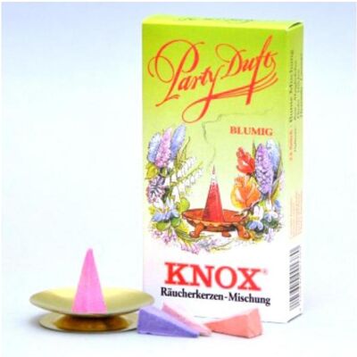 Knox, Räucherstäbchen, Räucherkerzen - Sommermischung blumig, 24 Stk. Knox, Räucherstäbchen, Räucherkerzen - Sommermischung blumig, 24 Stk.