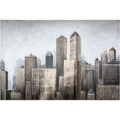 Gilde, Bilder, Big Apple mit Aluminium Elementen H: 100 cm (150 x 100 cm) Gilde, Bilder, Big Apple mit Aluminium Elementen H: 100 cm (150 x 100 cm)