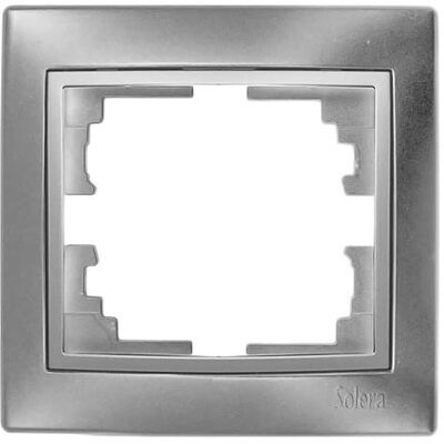 Solera, Kerzenständer, Frame for 1 Element Silver 83 x 81 x 10 mm Solera, Kerzenständer, Frame for 1 Element Silver 83 x 81 x 10 mm
