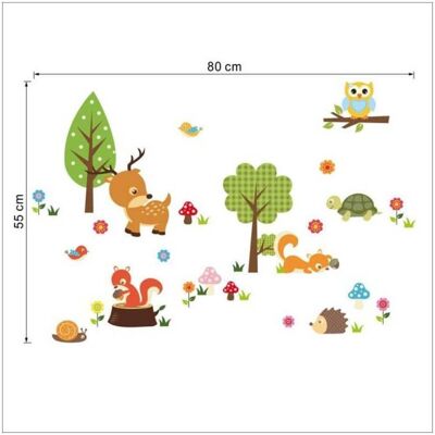 Cover-Discount, Wandtattoo, Wandsticker Tattoo Aufkleber Forest Cover-Discount, Wandtattoo, Wandsticker Tattoo Aufkleber Forest