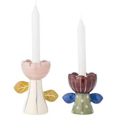 Bloomingville, Kerzenständer, - Florita Votive & Candle Holder - Bunt Bloomingville, Kerzenständer, - Florita Votive & Candle Holder - Bunt