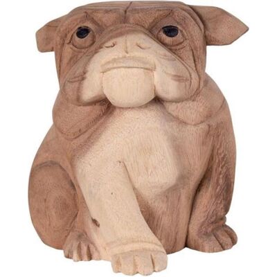 House Nordic, Deko Figuren + Skulpturen, Aufsteller Kelso Bulldog 10 cm, Natur House Nordic, Deko Figuren + Skulpturen, Aufsteller Kelso Bulldog 10 cm, Natur