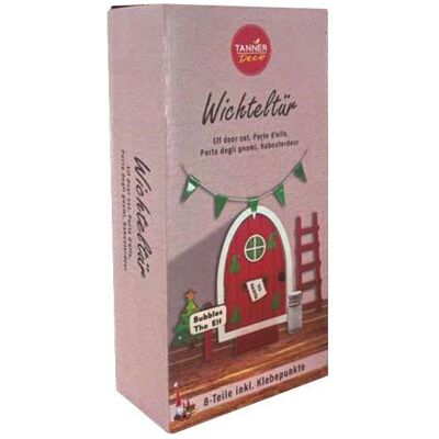 Tanner, Weihnachtsdeko, Wichteltüre Rundbogentür 8tlg. Tanner, Weihnachtsdeko, Wichteltüre Rundbogentür 8tlg.