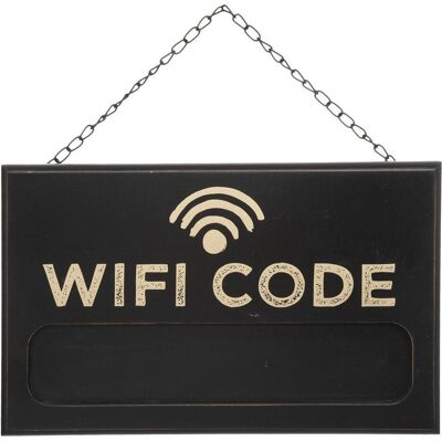 Atmosphera, Wanddeko, memo schiefer wifi soul 35x22, schwarz Atmosphera, Wanddeko, memo schiefer wifi soul 35x22, schwarz