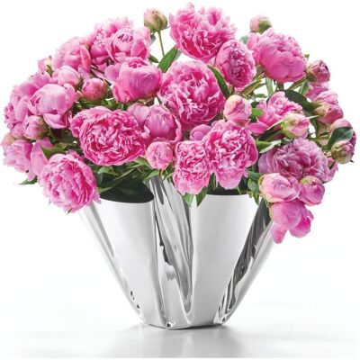 Philippi Vase, Vase Margeaux XXL Inox 37x34x25 cm Philippi Vase, Vase Margeaux XXL Inox 37x34x25 cm