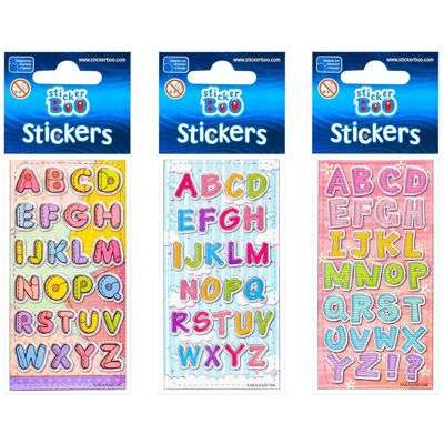 Sticker Boo, Sticker, Buchstaben Sticker Boo, Sticker, Buchstaben