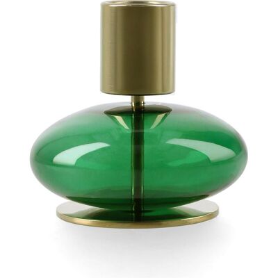 Holmegaard Kerzenständer, - Bubble Candle Holder - Green - 8 cm Holmegaard Kerzenständer, - Bubble Candle Holder - Green - 8 cm