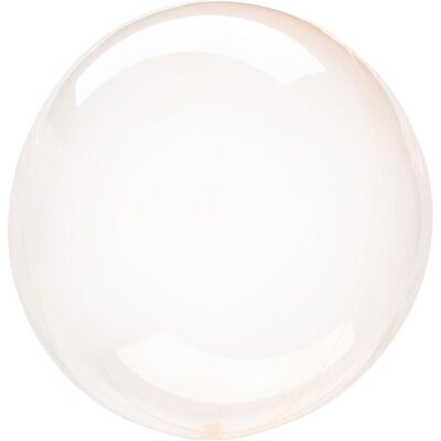 Amscan FB Clearz Crystal orange transparent (1x) Amscan FB Clearz Crystal orange transparent (1x)