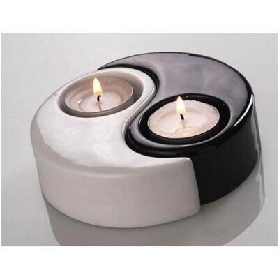 Wagner, Kerzenständer, 02985/40 S - Yin-Yang Teelicht Wagner, Kerzenständer, 02985/40 S - Yin-Yang Teelicht