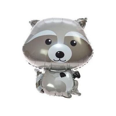 Arpex Folienballon Waldtiere - Waschbär, 60 cm (1x) Arpex Folienballon Waldtiere - Waschbär, 60 cm (1x)