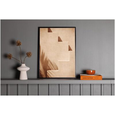 Venture Home - Plakat Stairs - Orange - 21X30 - Poster Venture Home - Plakat Stairs - Orange - 21X30 - Poster