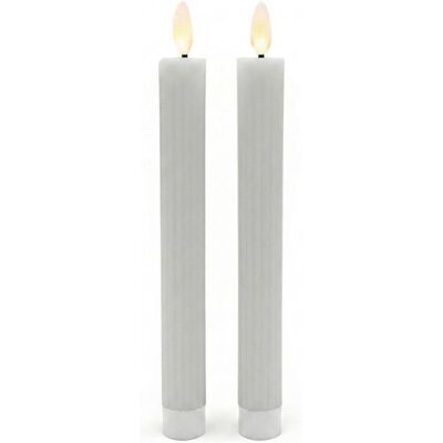 Relaxdays, LED Kerzen, 2x LED-Stabkerzen (2x) Relaxdays, LED Kerzen, 2x LED-Stabkerzen (2x)