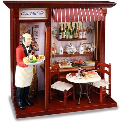 Reutter, Bilder, 001.794/7 - Wandbild "Chez Michelle", Miniatur (9.50 x 21 cm) Reutter, Bilder, 001.794/7 - Wandbild "Chez Michelle", Miniatur (9.50 x 21 cm)