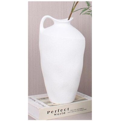 Domoletti, Vase, Vase MULW254226, 29.5 cm, white Domoletti, Vase, Vase MULW254226, 29.5 cm, white