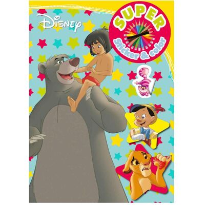 Boek Specials, Sticker, Disney Classics Super Sticker & Color Malbuch Boek Specials, Sticker, Disney Classics Super Sticker & Color Malbuch
