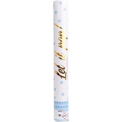 Amscan Konfettikanone 40cm blau Amscan Konfettikanone 40cm blau