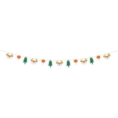Partydeco Waldgirlande (1.7m) (1 Stk.) Partydeco Waldgirlande (1.7m) (1 Stk.)